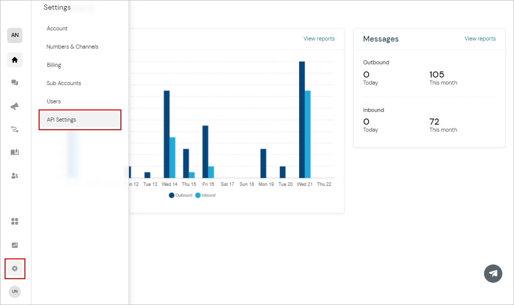 Création de nouvelles données d'identification pour l'API – Sinch Engage