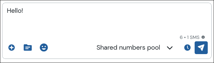 new message composer screenshot
