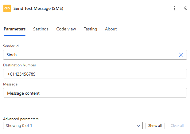 Sender ID enablement.