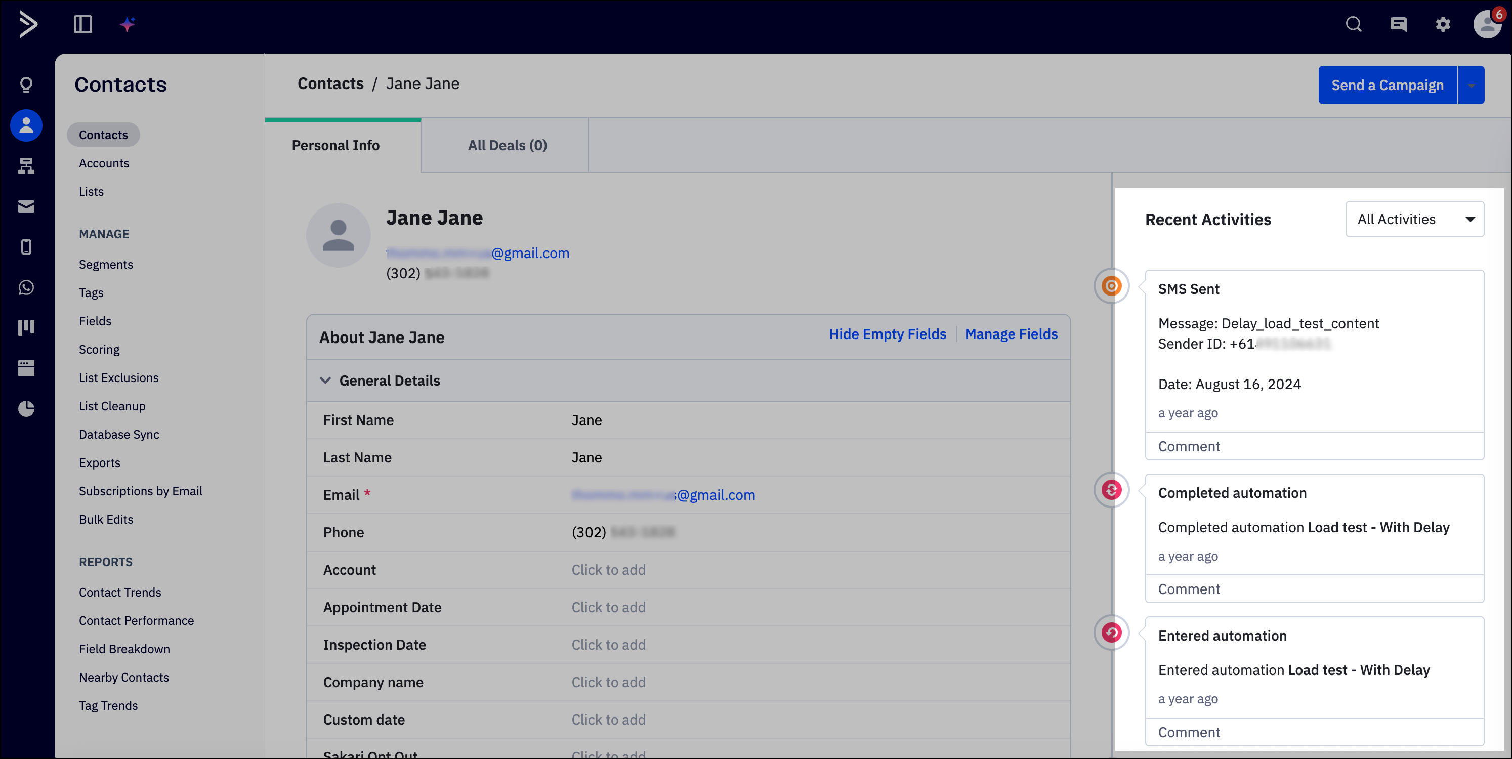 AC_Recent Activities log.