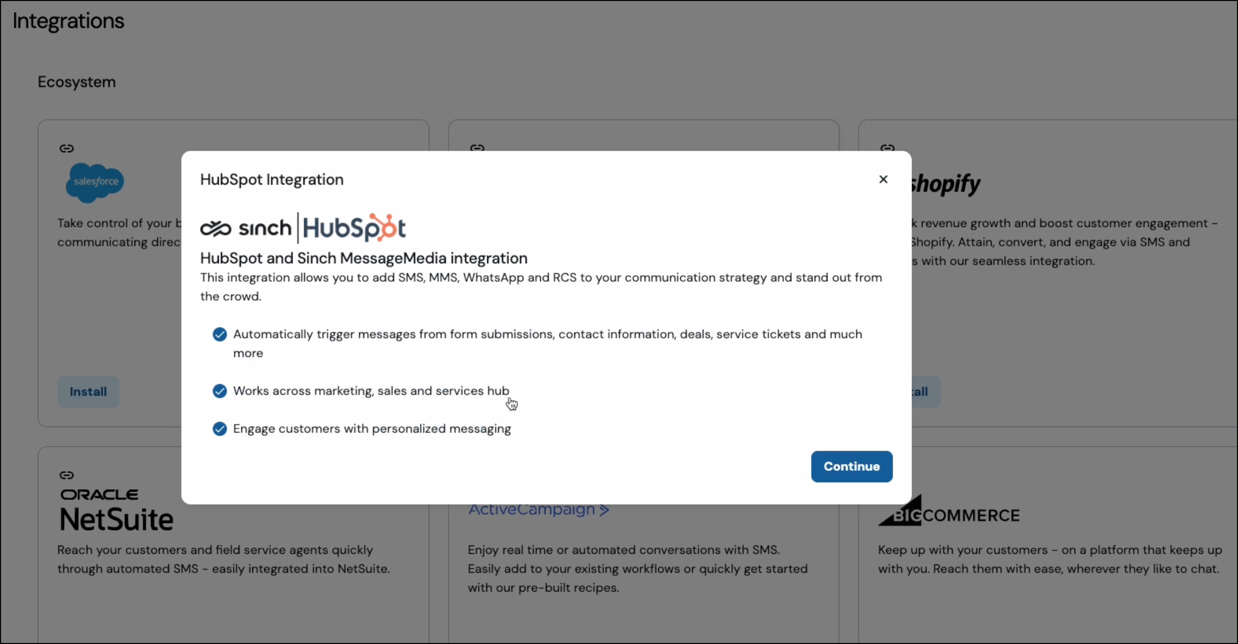 Message de connexion de l'intégration HubSpot_EN.png