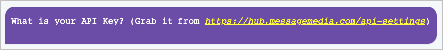 Clave de API en Zoho.