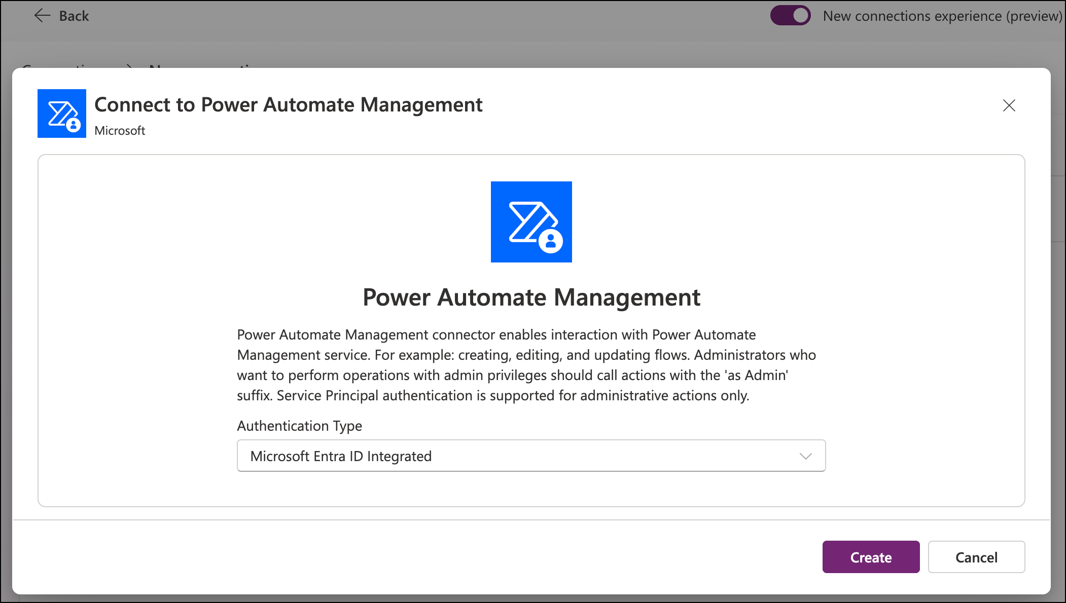 Se connecter à Power Automate.
