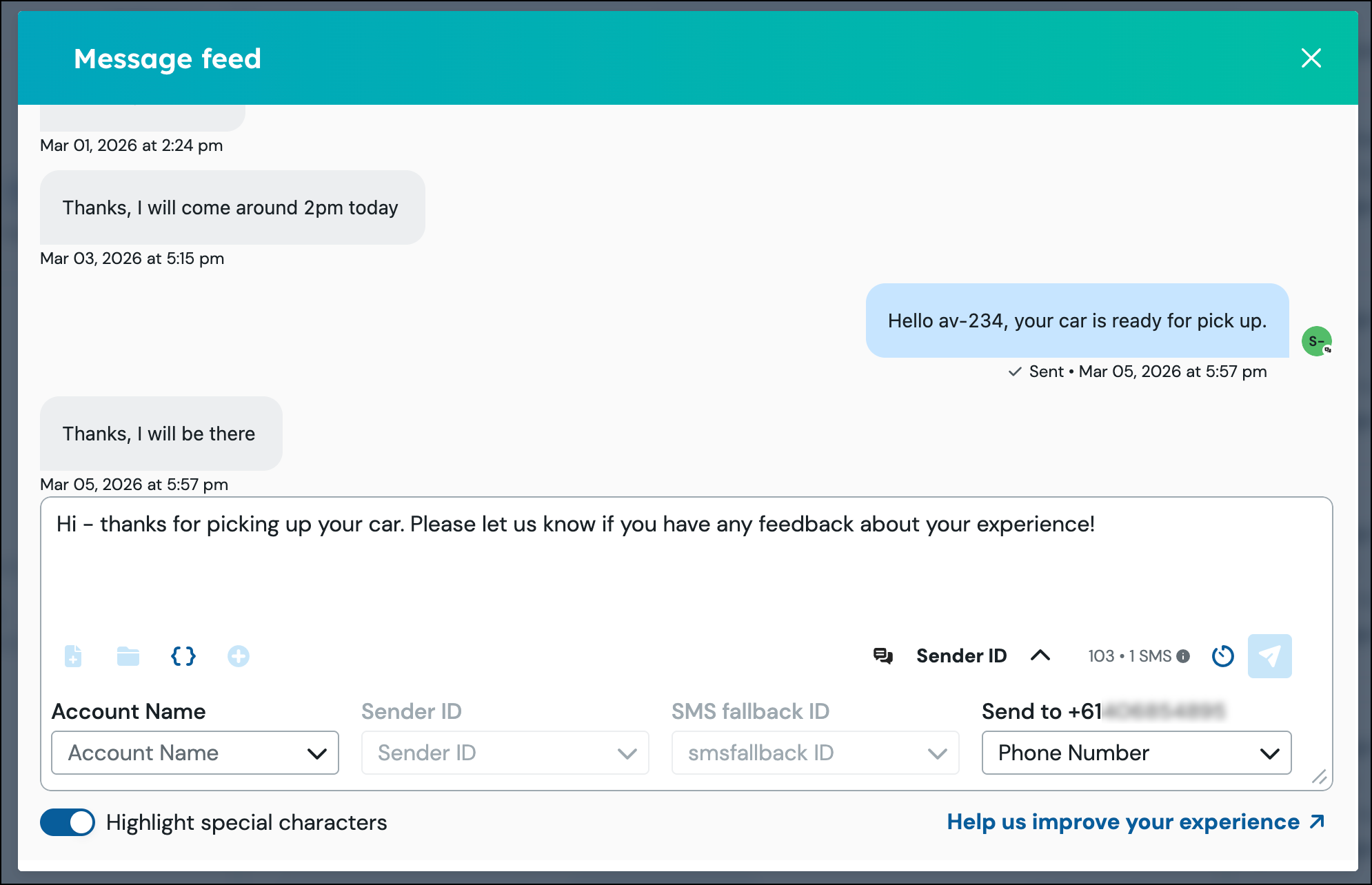 Flux de messages HubSpot pour objet personnalisé.