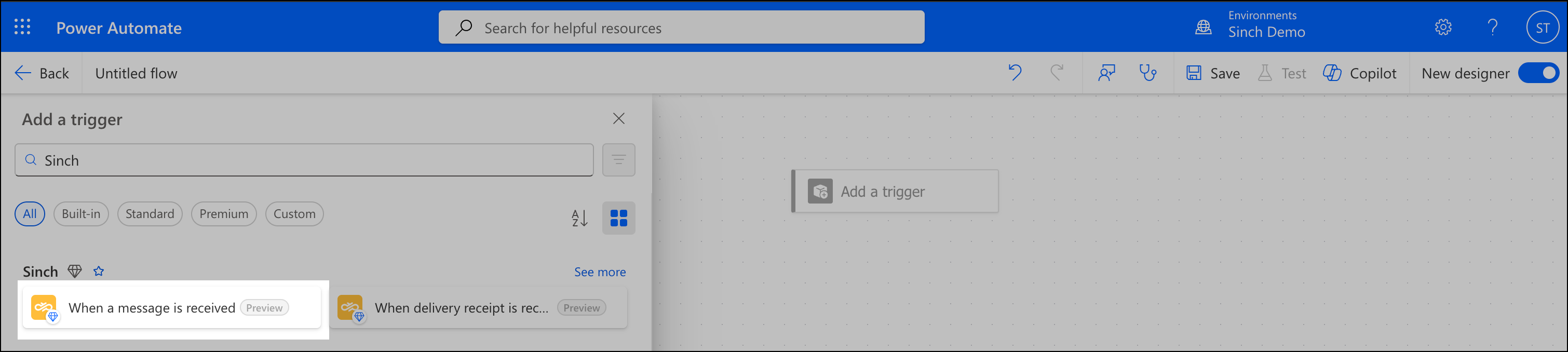 Lorsqu'un message est reçu dans Power Automate_EN.png