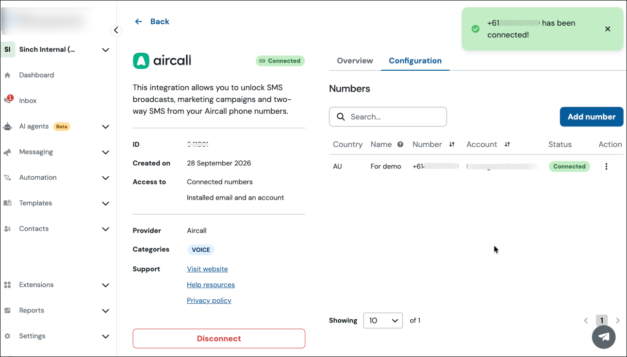 Aircall connection and number copy.png